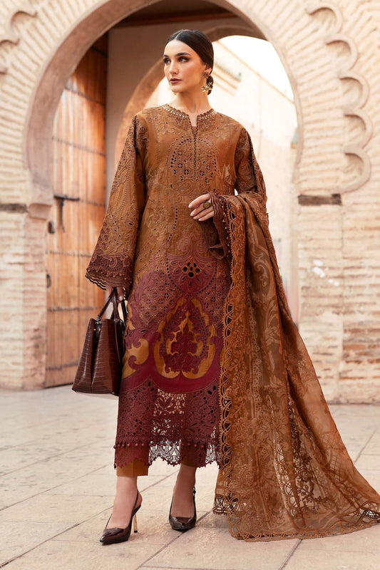 Maria B. Lawn Vol-25 Embroidered Unstitched 3pcs