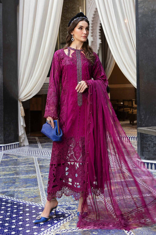 Maria B. Lawn Vol-25 Embroidered Unstitched 3pcs