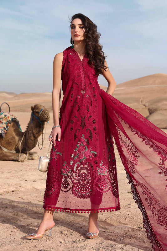 Maria B. Lawn Vol-25 Embroidered Unstitched 3pcs
