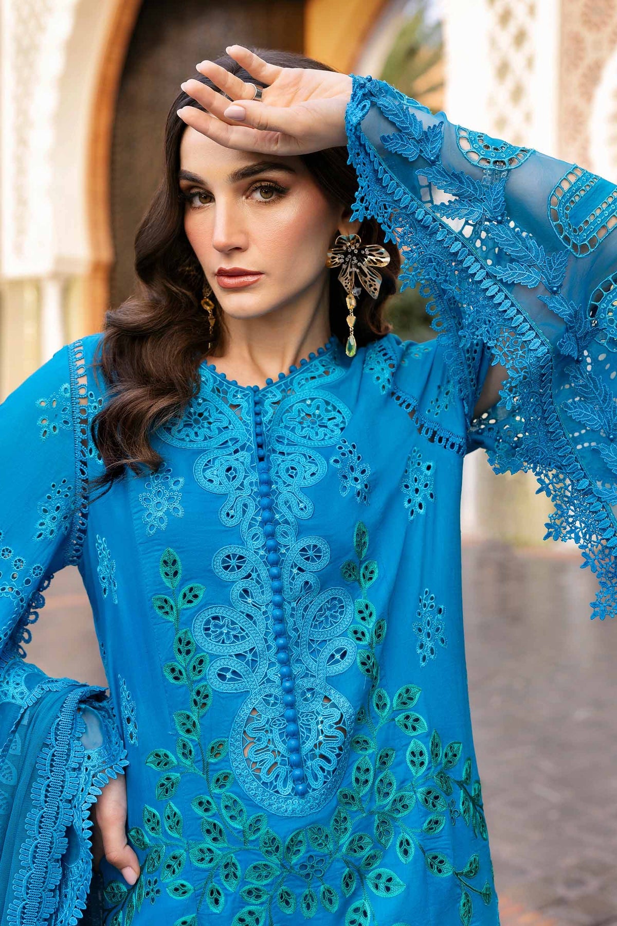 Maria B. Lawn Vol-25 Embroidered Unstitched 3pcs
