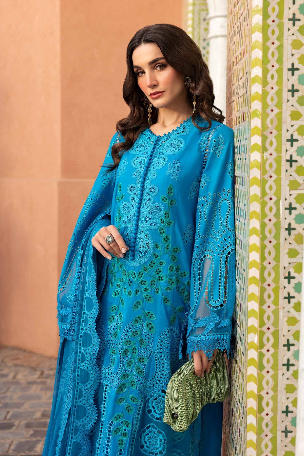 Maria B. Lawn Vol-25 Embroidered Unstitched 3pcs
