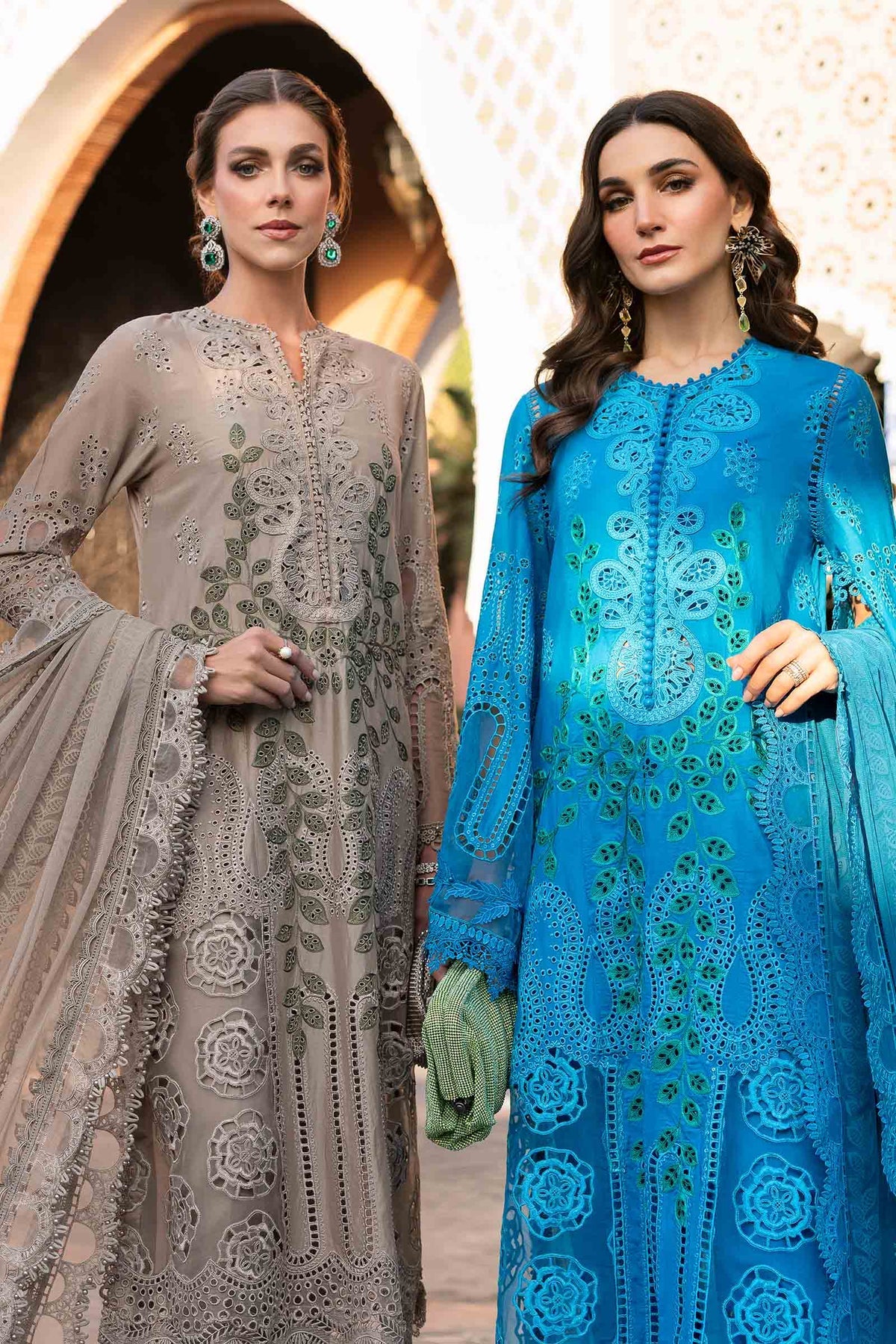 Maria B. Lawn Vol-25 Embroidered Unstitched 3pcs