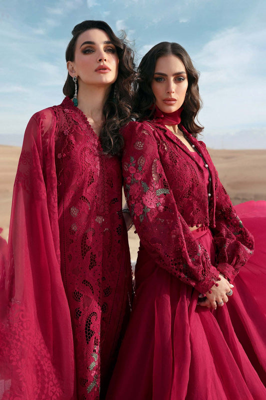 Maria B. Lawn Vol-25 Embroidered Unstitched 3pcs