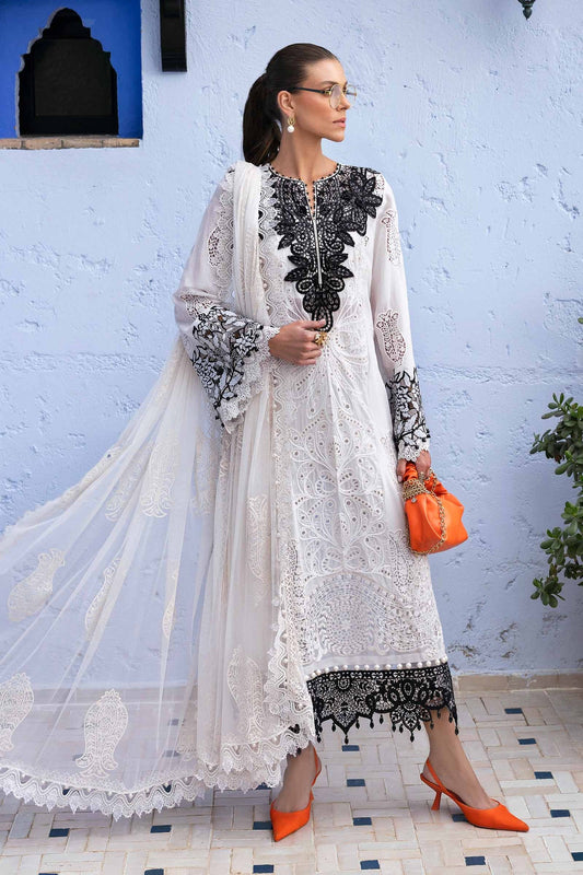 Maria B. Lawn Vol-25 Embroidered Unstitched 3pcs