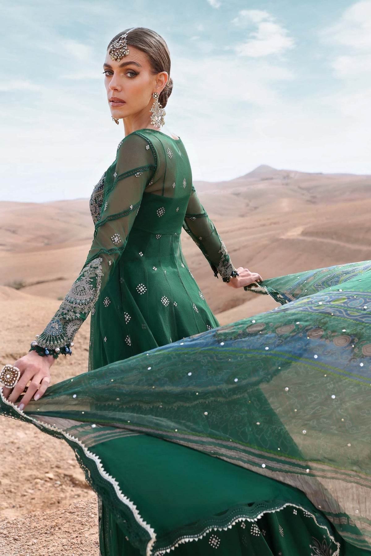 Maria B. Lawn Vol-25 Embroidered Unstitched 3pcs - Jotey