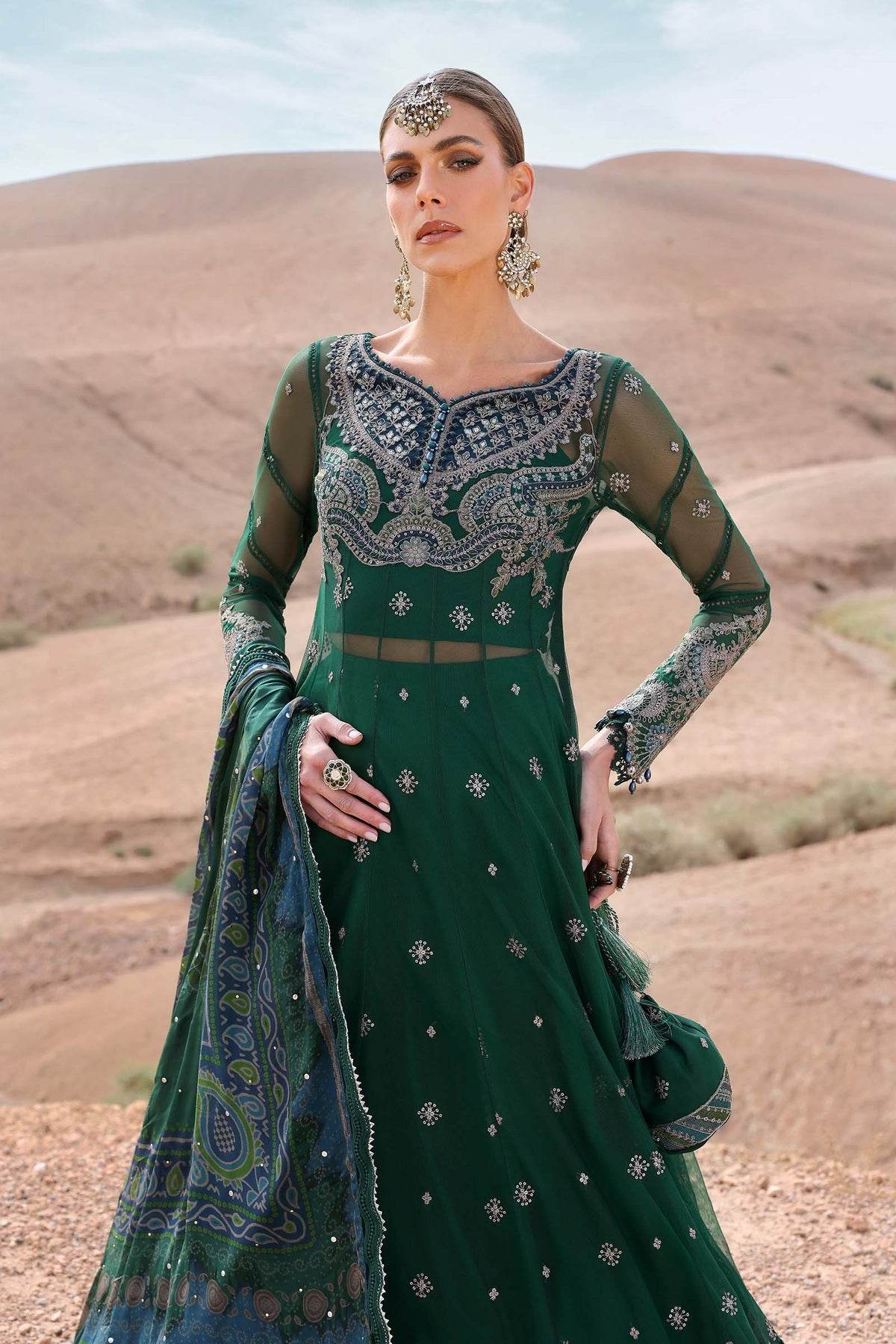 Maria B. Lawn Vol-25 Embroidered Unstitched 3pcs - Jotey