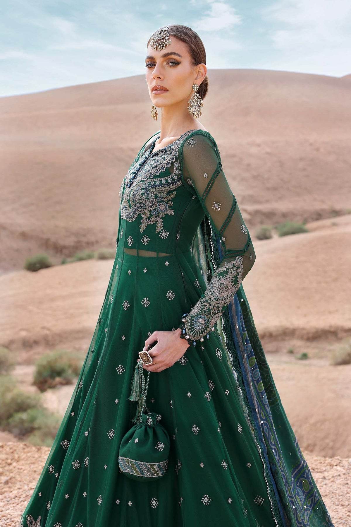Maria B. Lawn Vol-25 Embroidered Unstitched 3pcs - Jotey