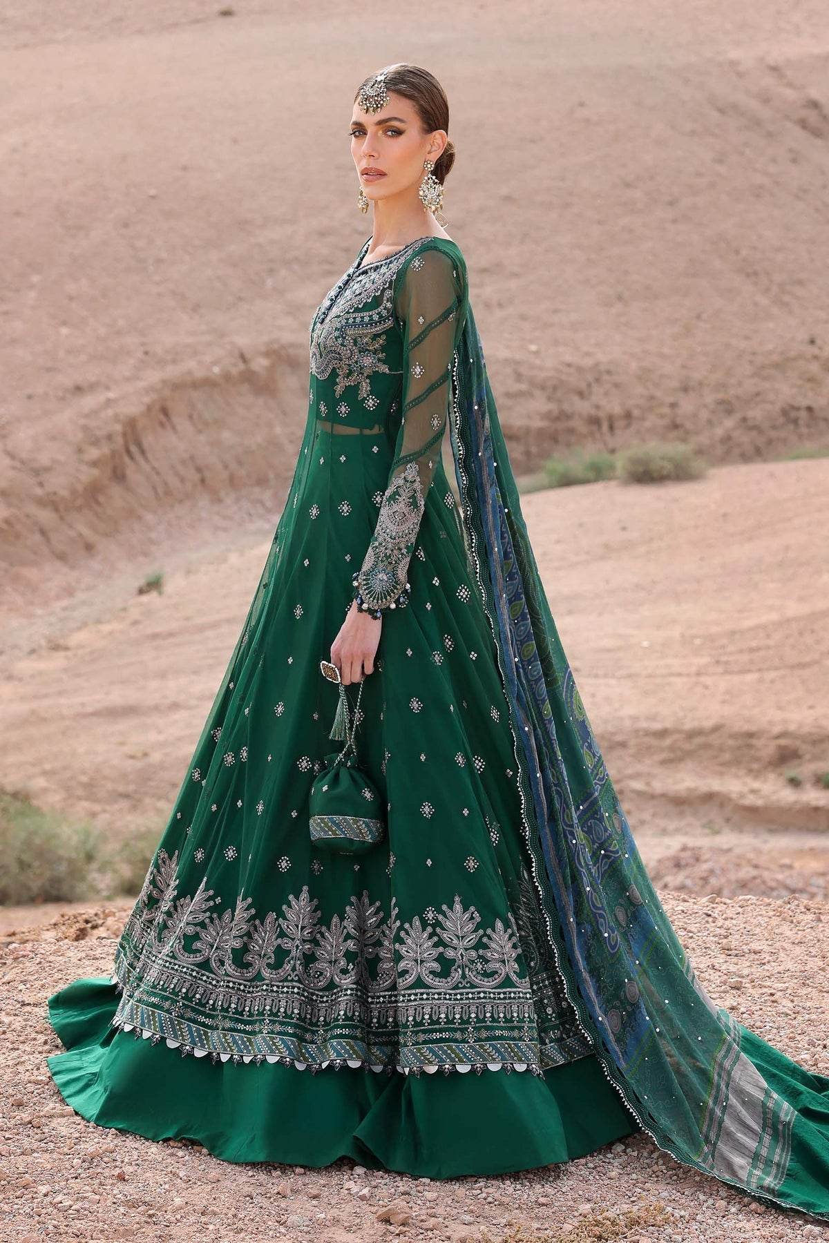 Maria B. Lawn Vol-25 Embroidered Unstitched 3pcs - Jotey