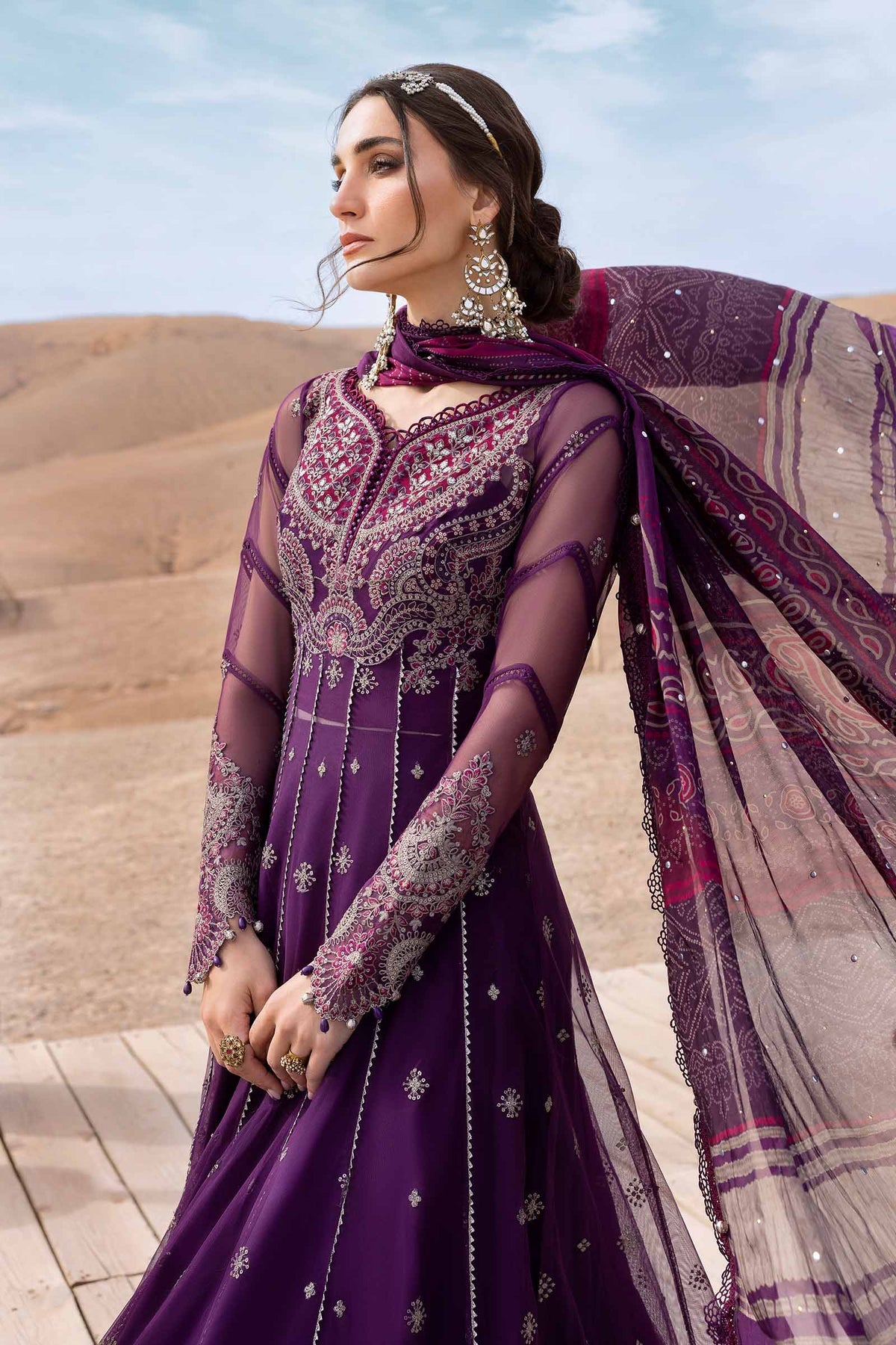 Maria B. Lawn Vol-25 Embroidered Unstitched 3pcs