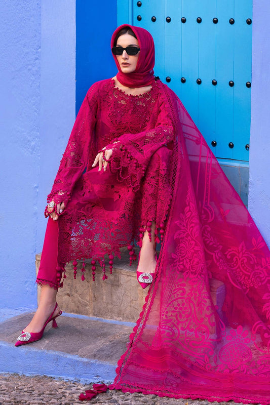 Maria B. Lawn Vol-25 Embroidered Unstitched 3pcs