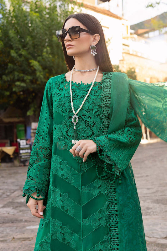 Maria B. Lawn Vol-25 Embroidered Unstitched 3pcs