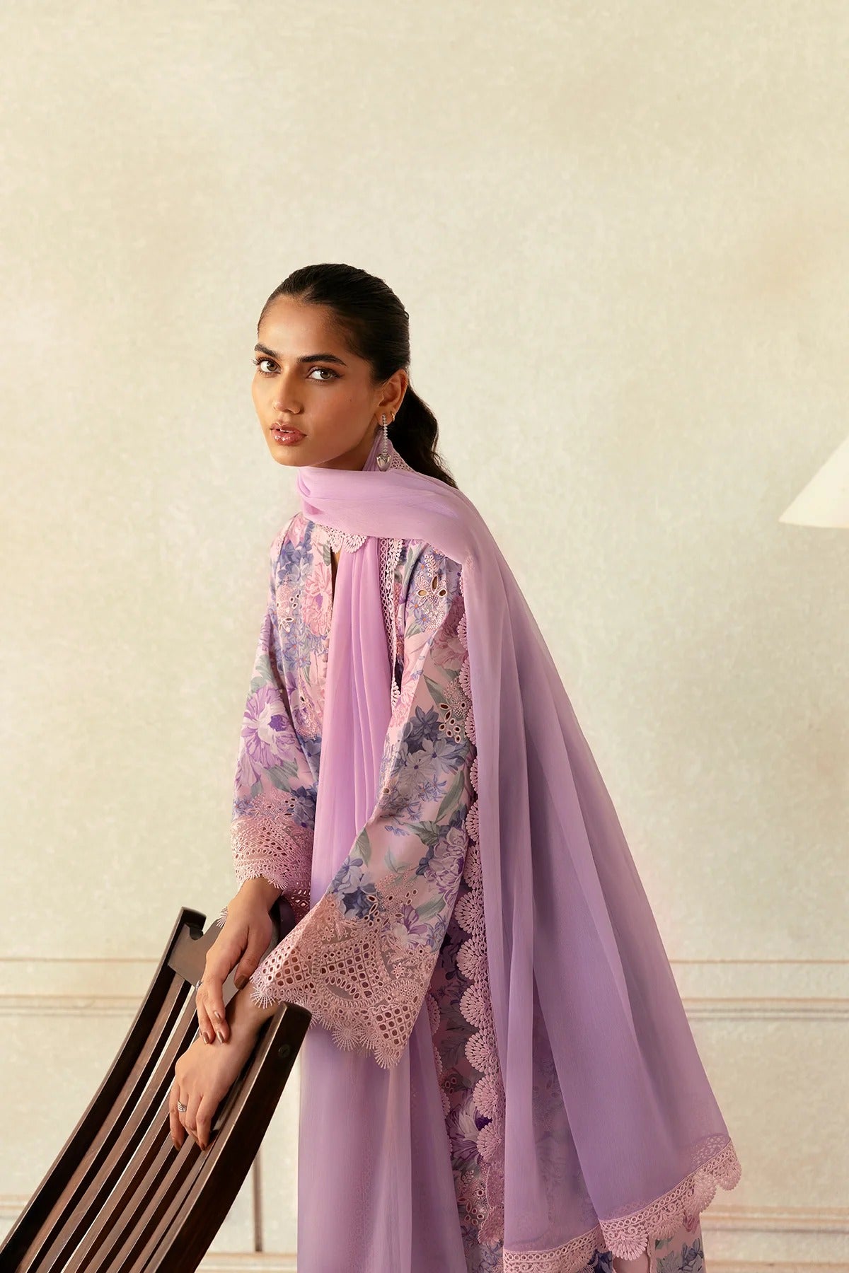 AFROZEH Day Break Embroidered Printed Lawn Unstitched 3pcs