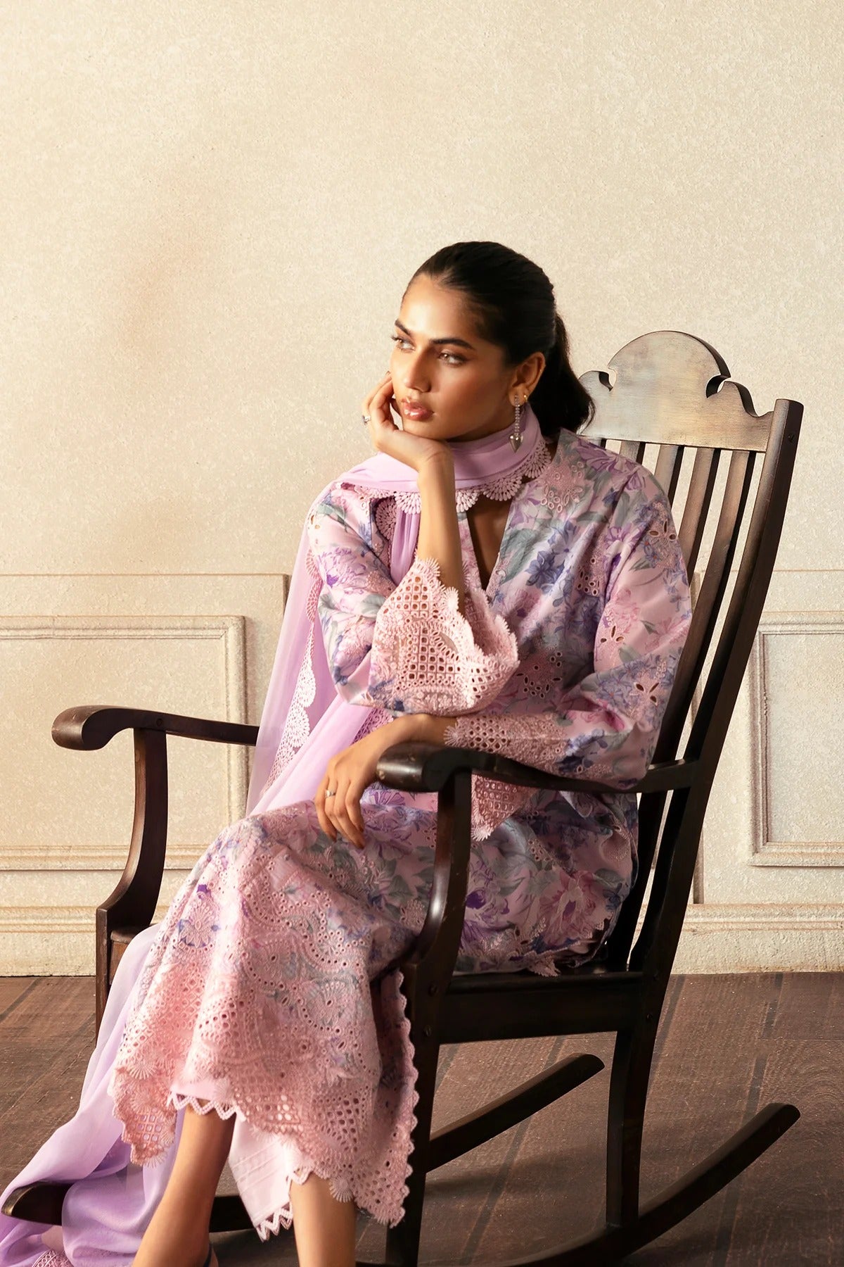 AFROZEH Day Break Embroidered Printed Lawn Unstitched 3pcs