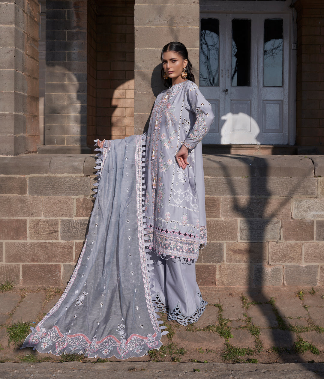Atiya Irfan Preet Embroidered Unstitched Lawn 3pcs