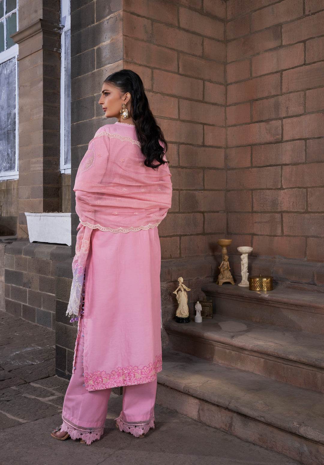 Atiya Irfan Preet Embroidered Unstitched Lawn 3pcs - Jotey