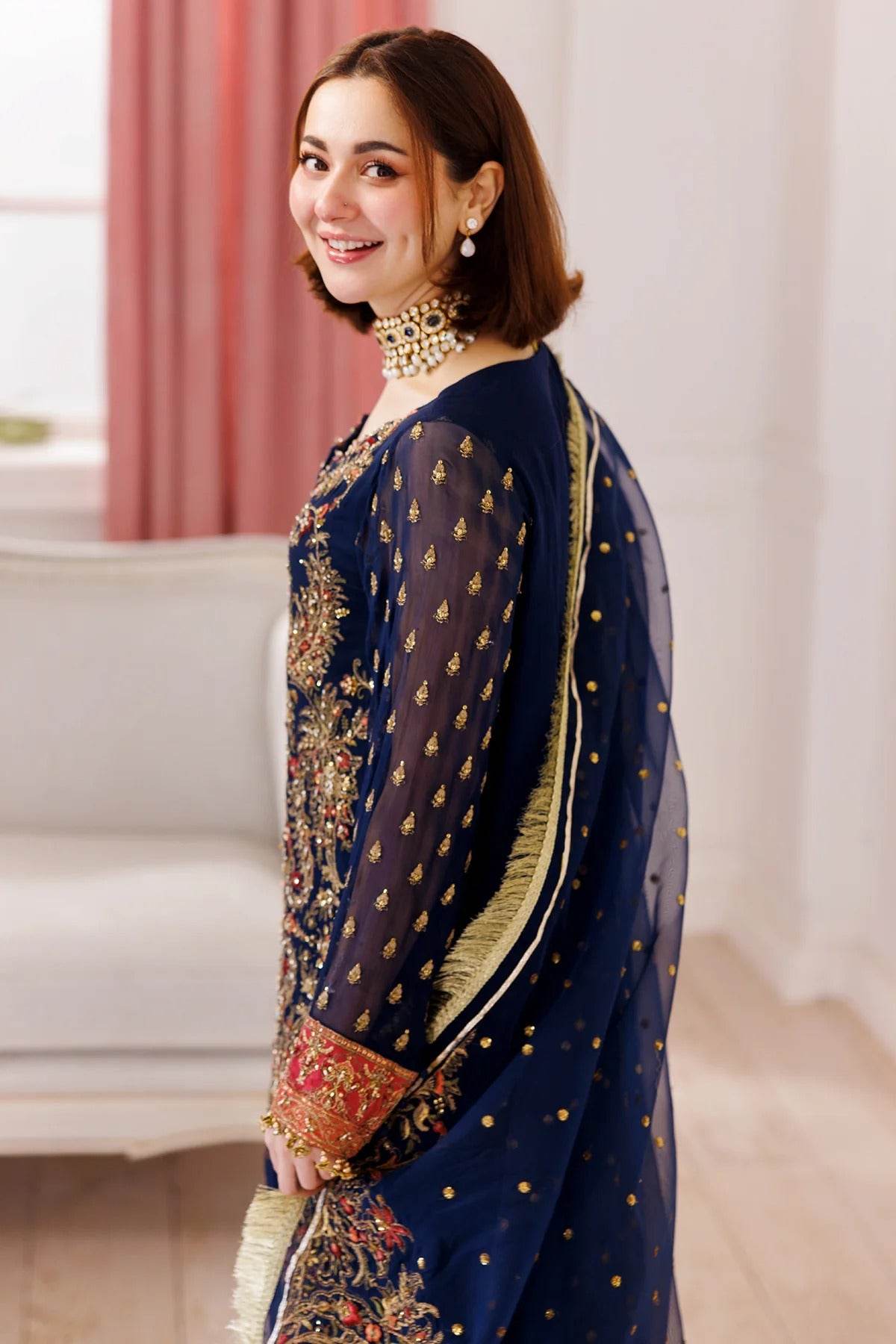 Charizma Dastan-E-Jashan Premium Chiffon Unstitched 4pcs - Jotey