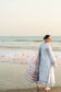 Qalamkar Sahil Embroidered Luxury Lawn 3pcs - Jotey