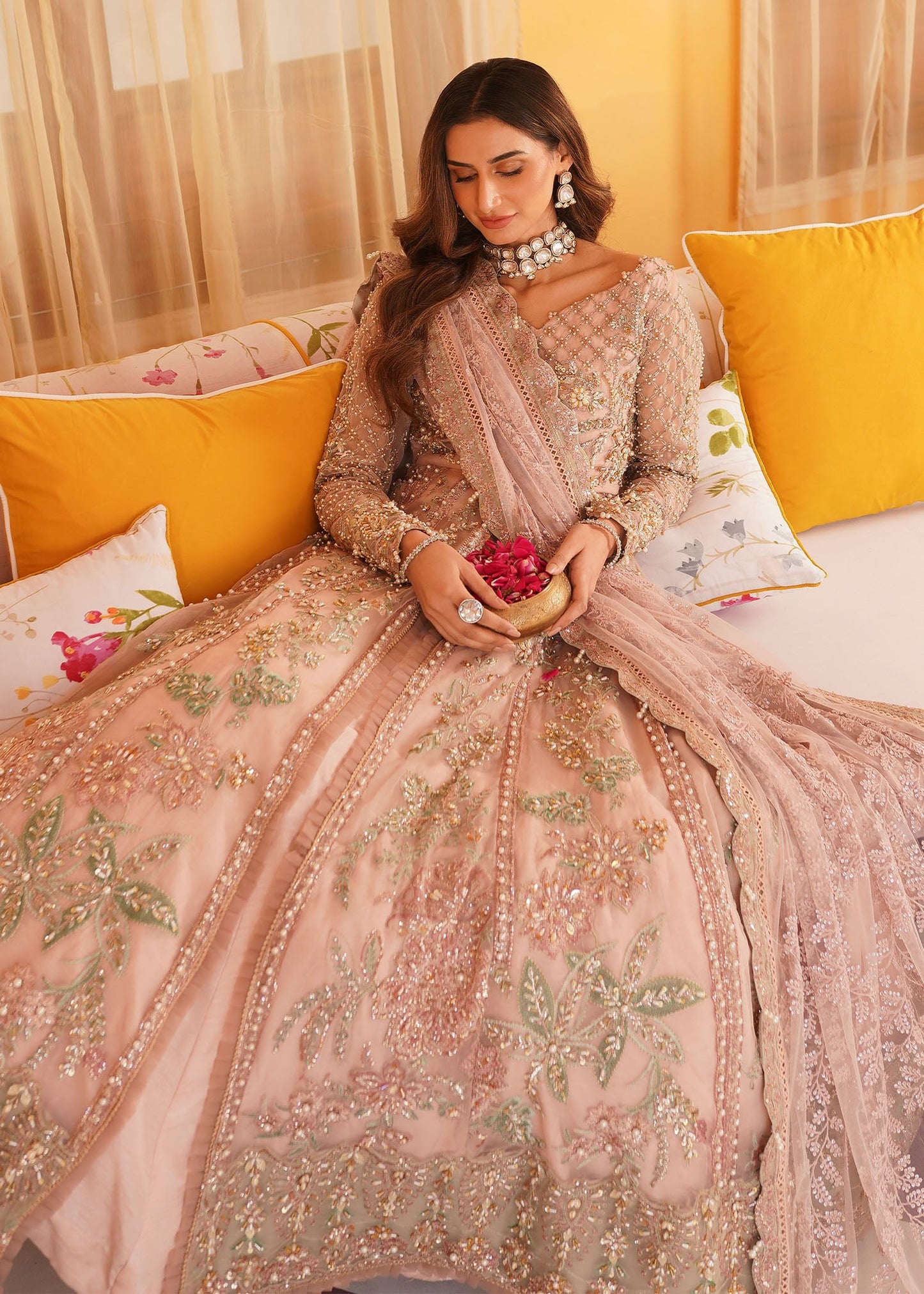 Mehak Yaqoob Luxury Wedding Formals Vol-08 Unstitched 3pcs