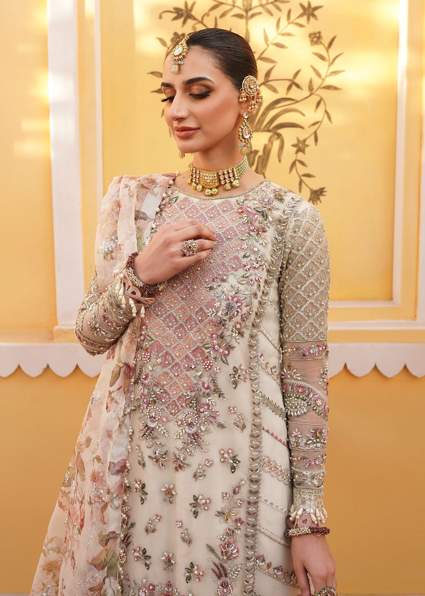 Mehak Yaqoob Luxury Wedding Formals Vol-08 Unstitched 3pcs