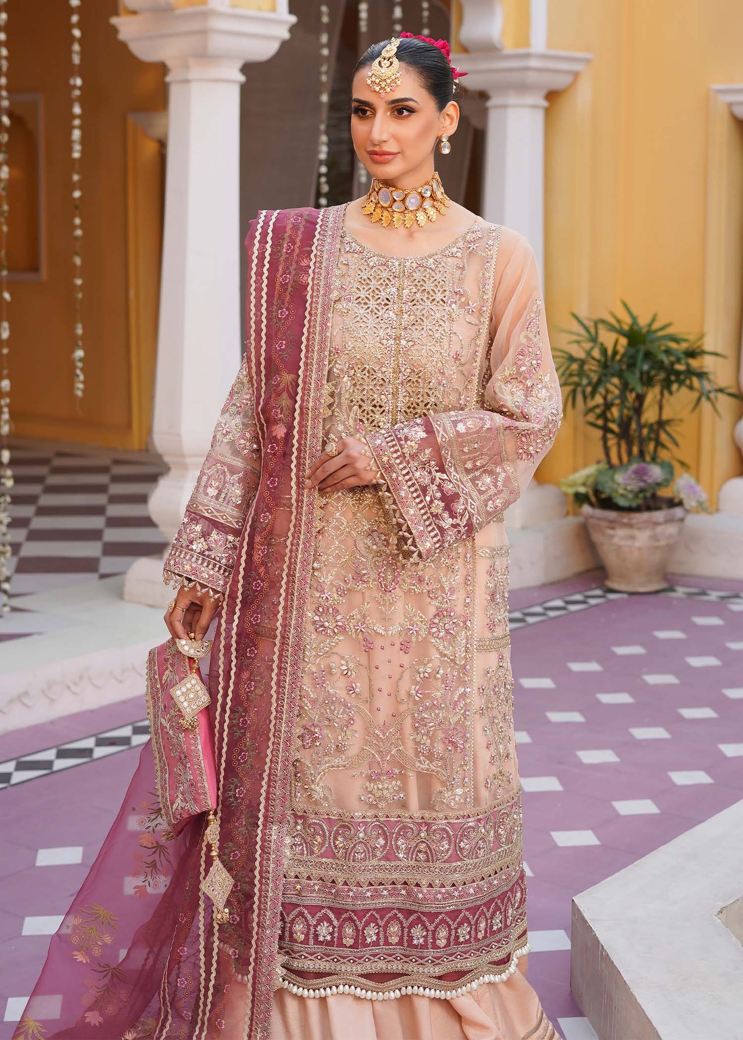 Mehak Yaqoob Luxury Wedding Formals Vol-08 Unstitched 3pcs