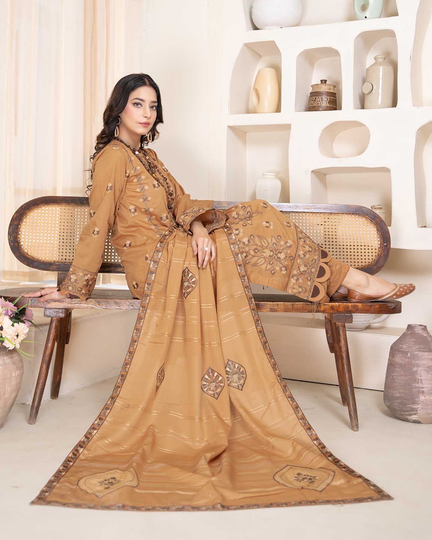 Man Pasand By Aalaya Vol-05 Premium Embroidered Lawn Unstitched 3Pcs