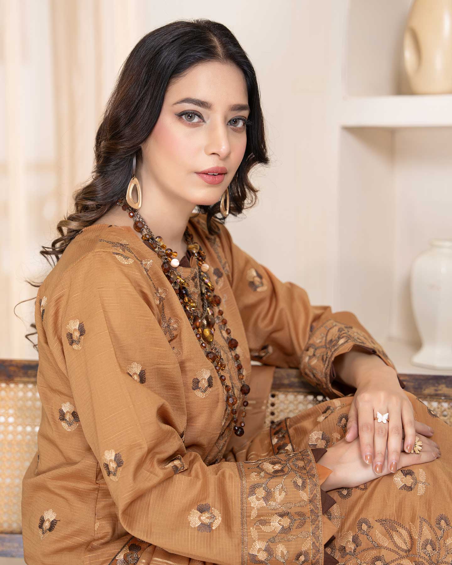 Man Pasand By Aalaya Vol-05 Premium Embroidered Lawn Unstitched 3Pcs