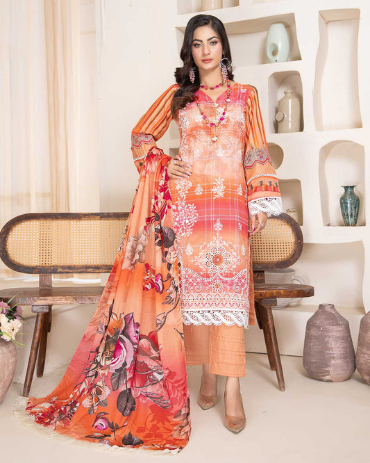 Pakeeza by Aalaya Vol-02 Embroidered Lawn Unstitched 3Pcs