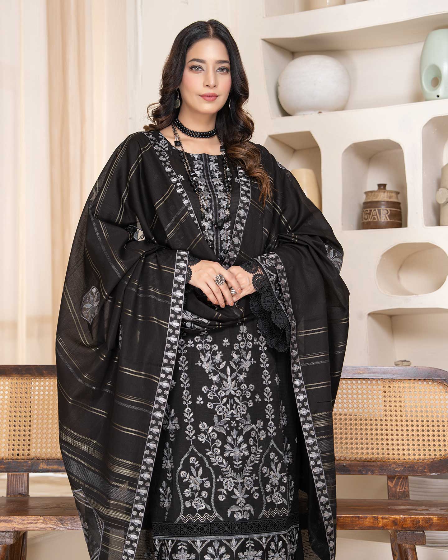 Man Pasand By Aalaya Vol-05 Premium Embroidered Lawn Unstitched 3Pcs