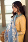 Qalamkar Sahil Embroidered Luxury Lawn 3pcs - Jotey