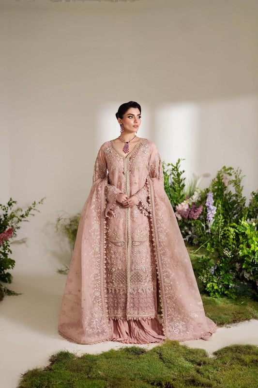 ZOYA & FATIMA REEM Festive Unstitched 4pcs - Jotey