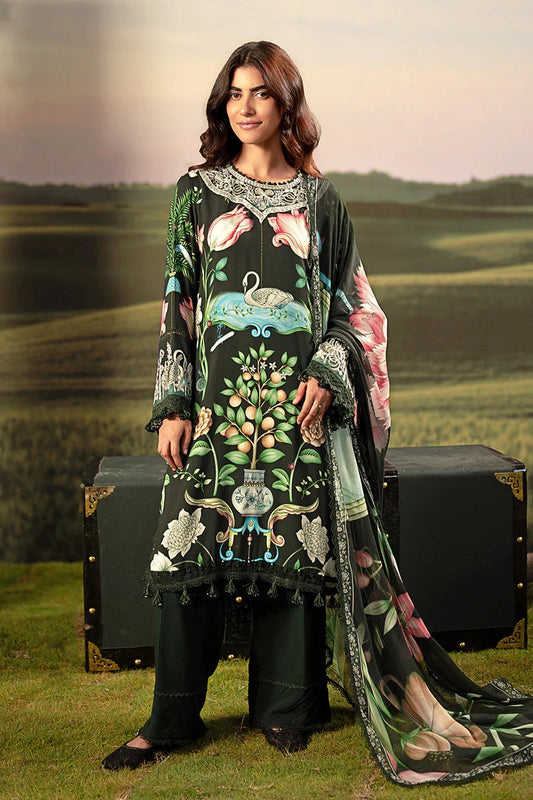 M. Basics By Maria B. Digital Printed & Embroidered Arabic Lawn Unstitched 3 Piece