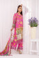 Lamhey Unstitched Lawn 3pcs - Nilima