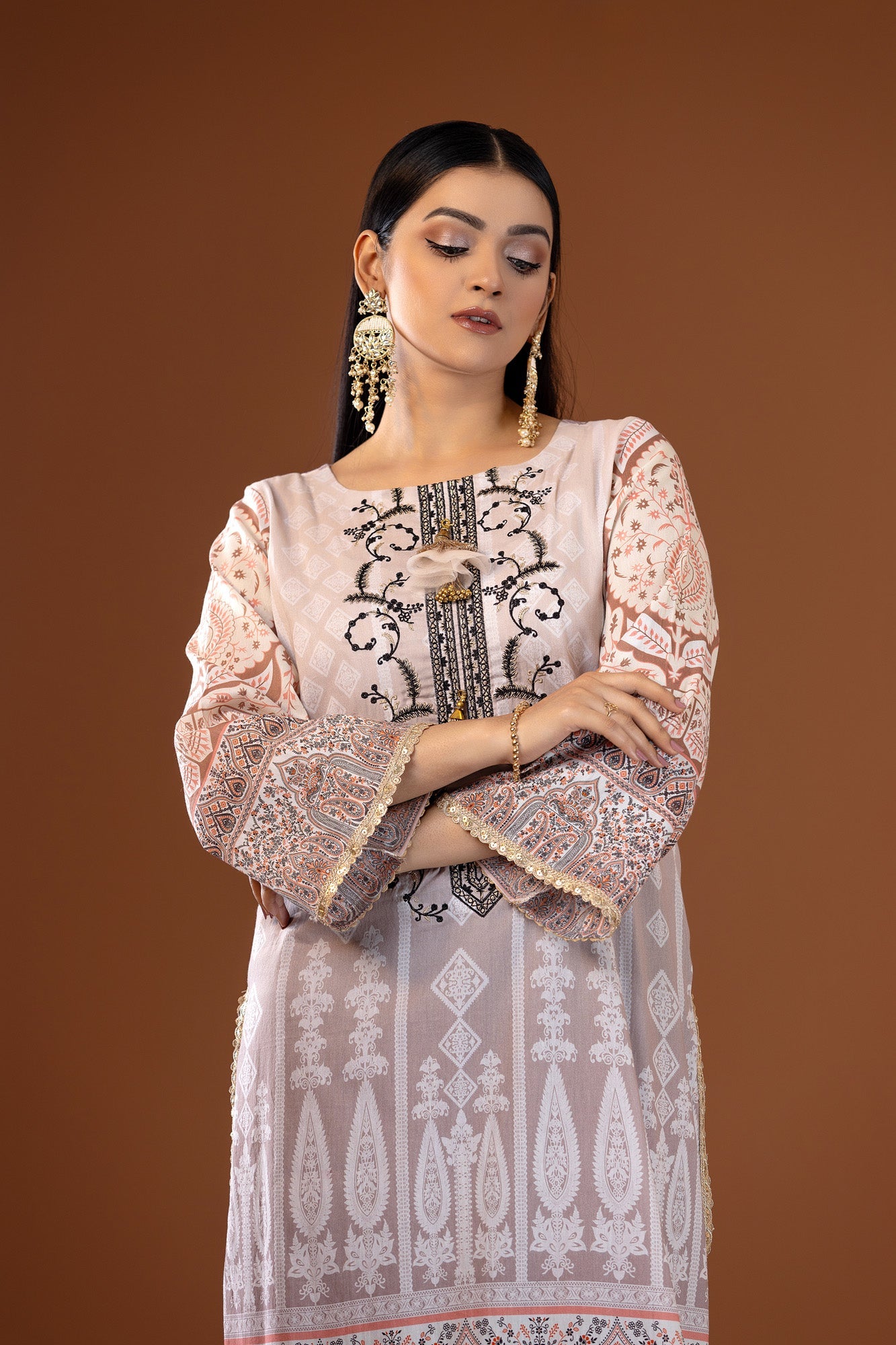 Gulbano Unstitched Lawn 3pcs