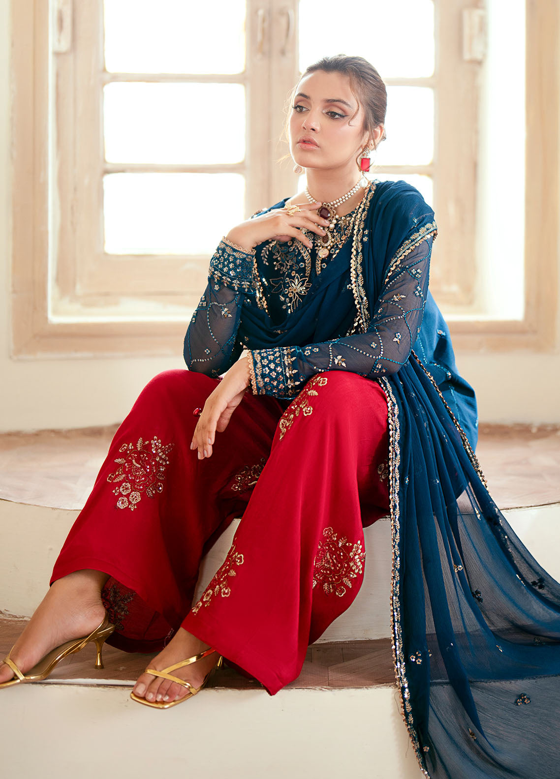 ELINOR By SAHANE Unstitched Formals 3pcs