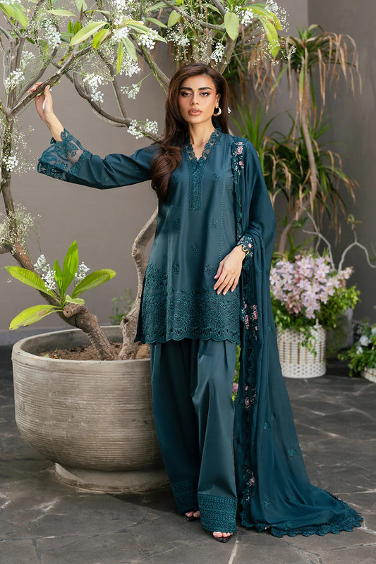 Azure Luxury Lawn'25 Unstitched Three Piece