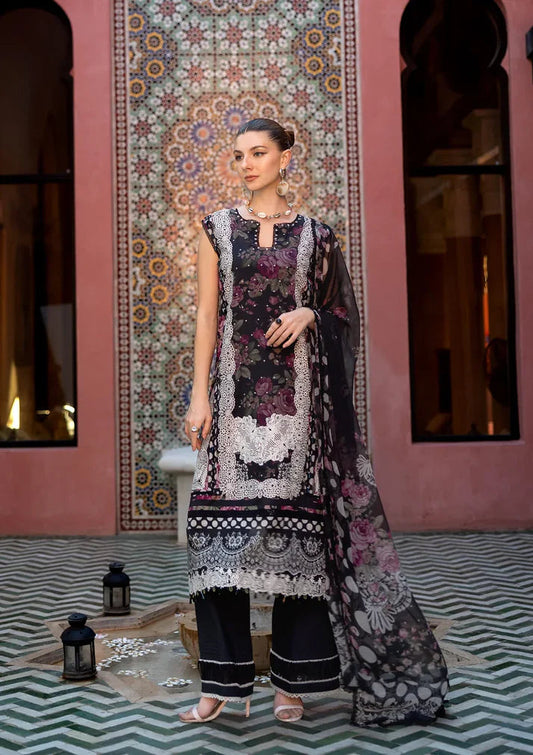 Elaf Premium Signature Embroidered Lawn Unstitched 3pcs