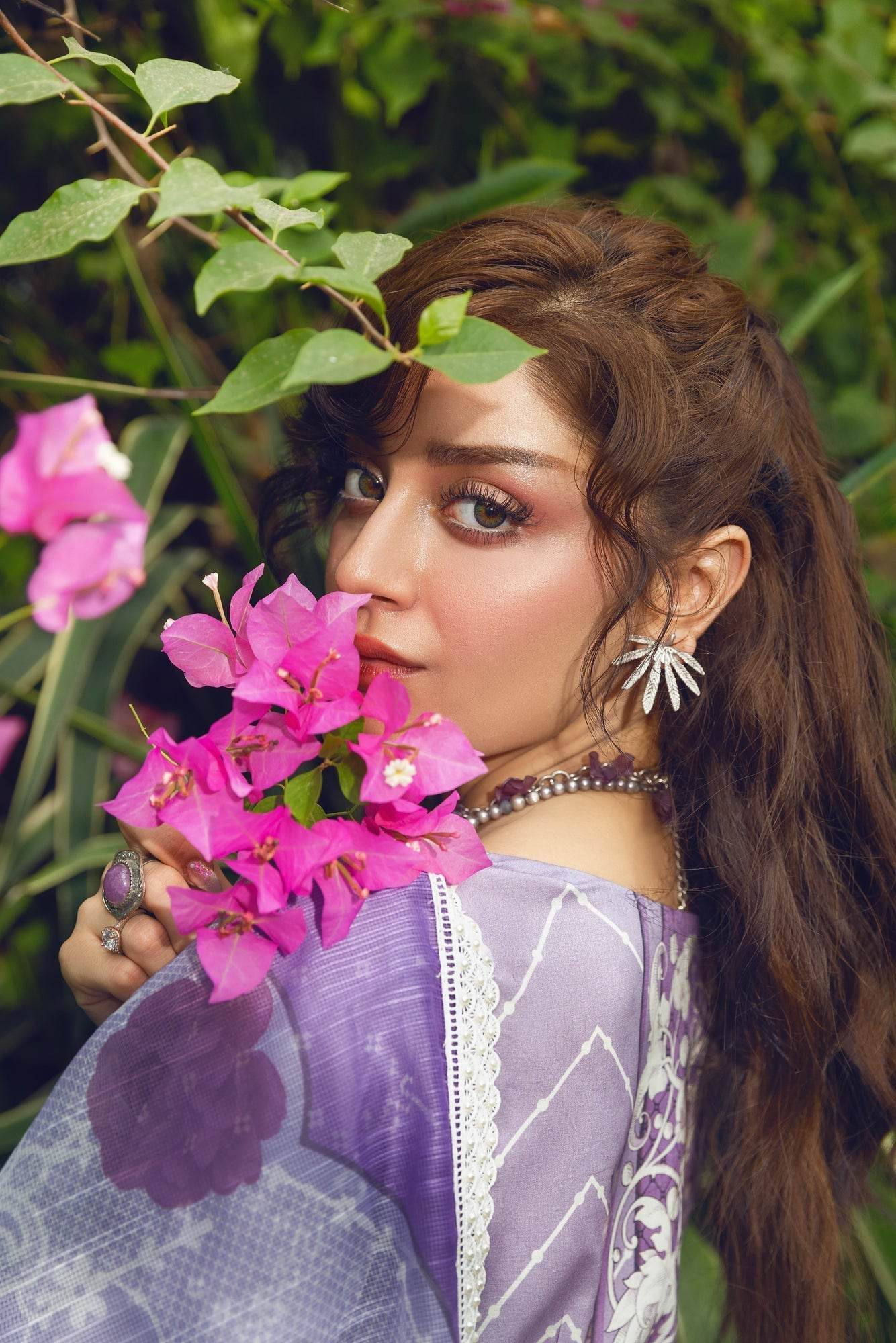 Eid Festive Lawn VOL-02 Heavy EMB. Unstitched 3pcs - Jotey