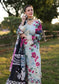 Elaf Print Chikankari Lawn Unstitched 3pcs - Jotey