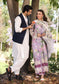 Elaf Print Chikankari Lawn Unstitched 3pcs - Jotey