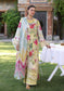 Elaf Print Chikankari Lawn Unstitched 3pcs - Jotey
