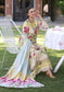 Elaf Print Chikankari Lawn Unstitched 3pcs - Jotey