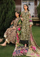 Elaf Printed Lawn Unstitched 3pcs - Jotey