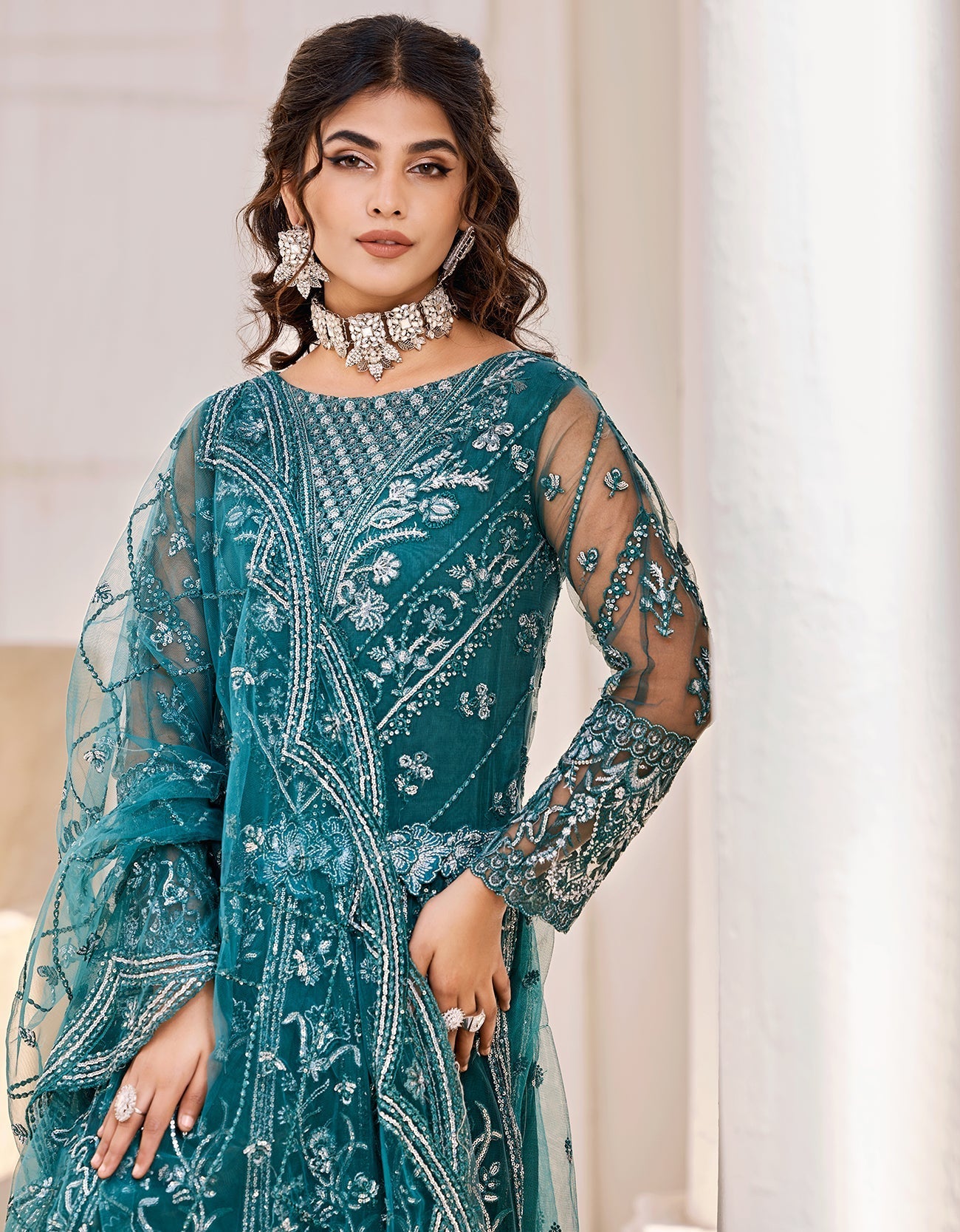 Eshaal by Emaan Adeel Luxury Embroidered Collection Jotey