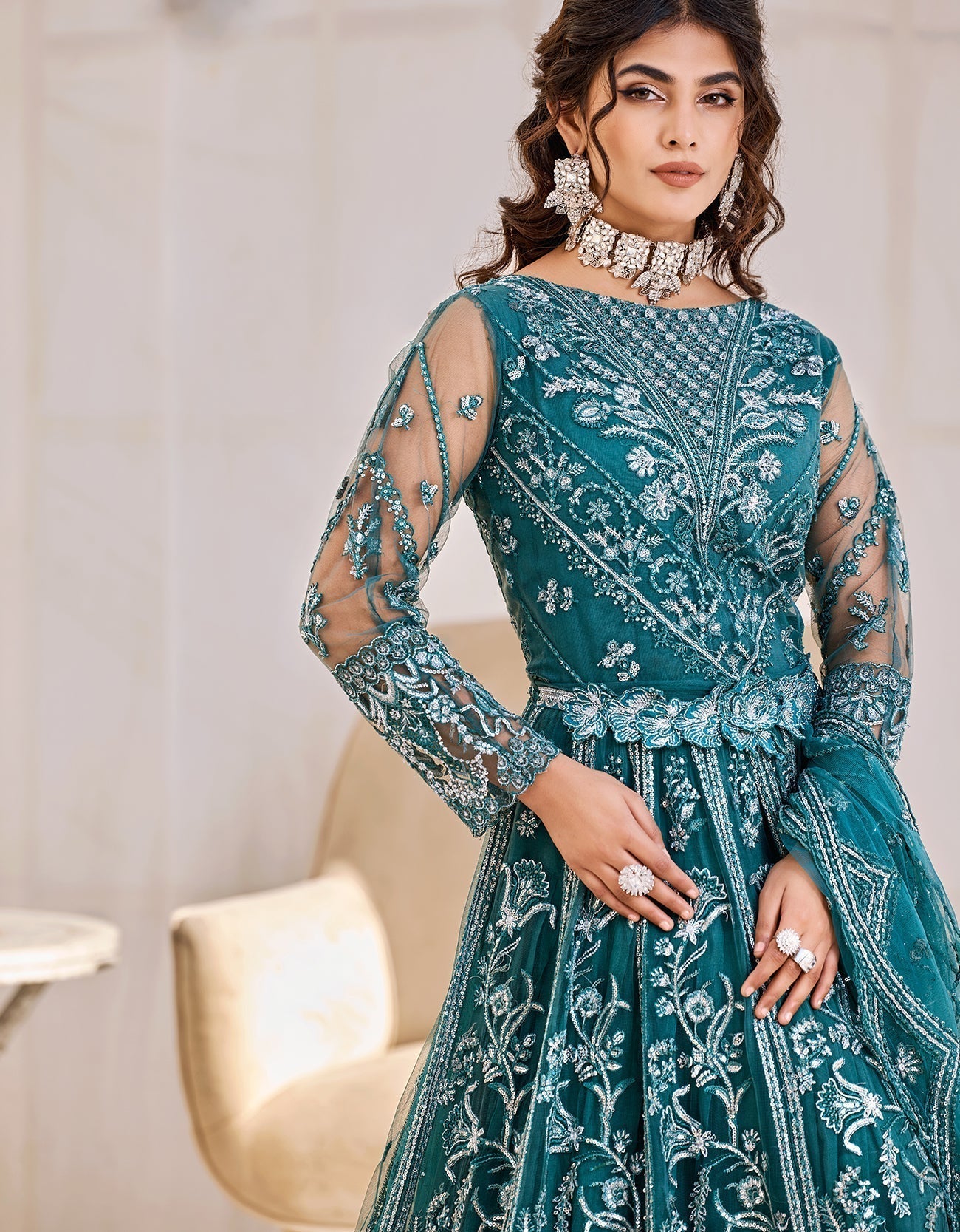 Eshaal by Emaan Adeel Luxury Embroidered Collection - Jotey