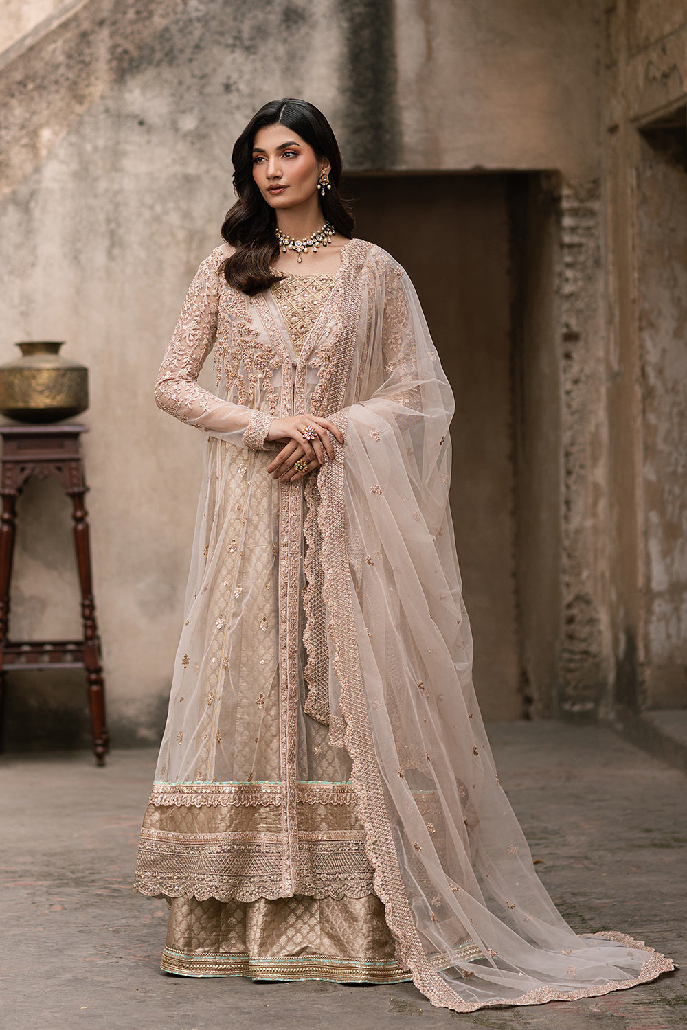 Azure Luxe By Ahmed Patel Embroidered Unstitched 3pcs