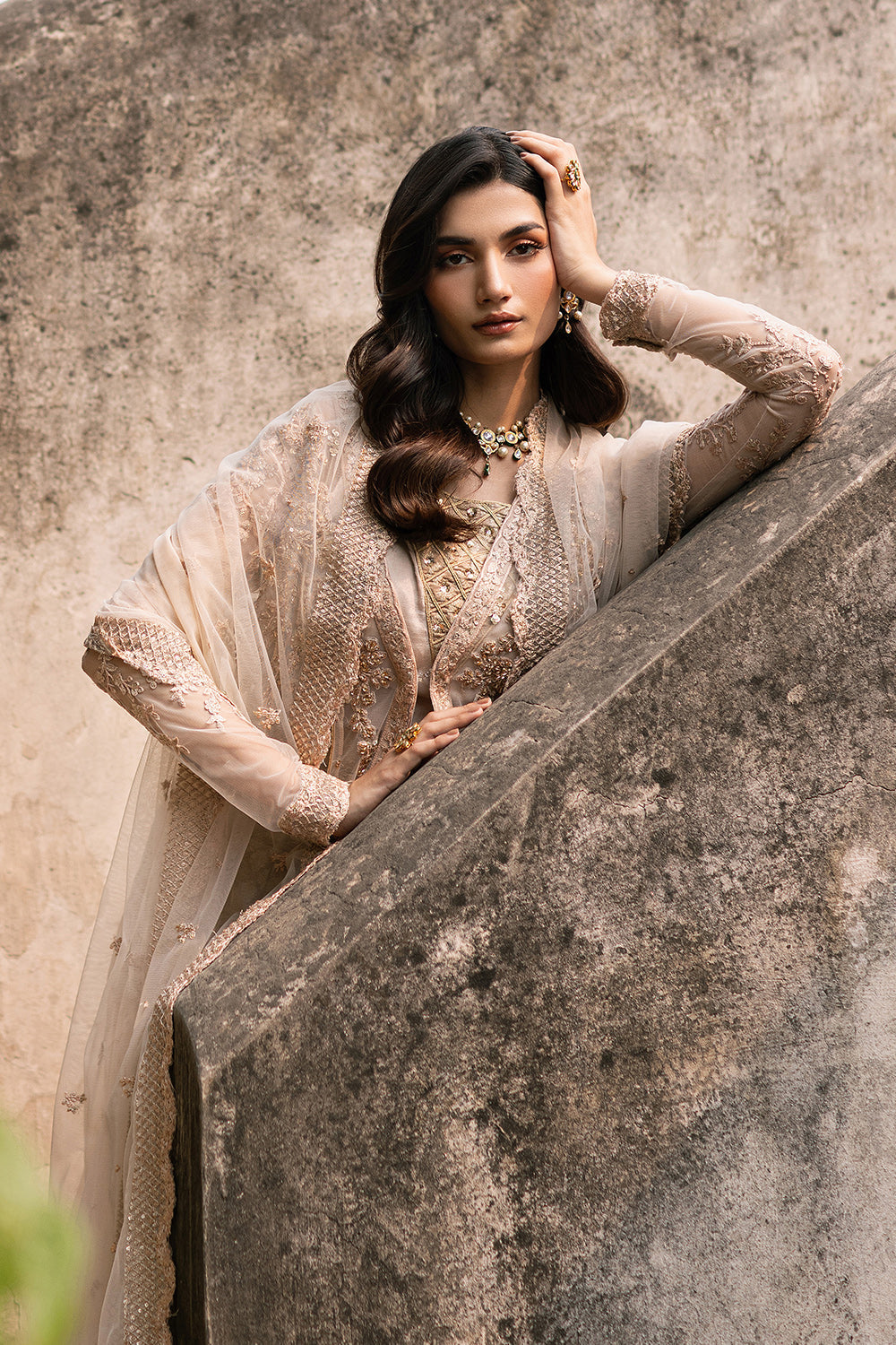 Azure Luxe By Ahmed Patel Embroidered Unstitched 3pcs