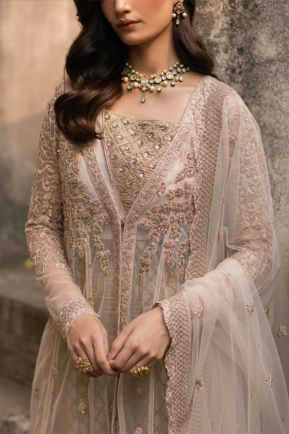 Azure Luxe By Ahmed Patel Embroidered Unstitched 3pcs
