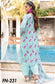 Florence by Nur Embroidered Unstitched Lawn 3pcs - Jotey