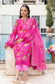 Florence by Nur Embroidered Unstitched Lawn 3pcs - Jotey