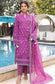 Florence by Nur Embroidered Unstitched Lawn 3pcs - Jotey
